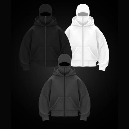 Y2K Goth Double Hoodie