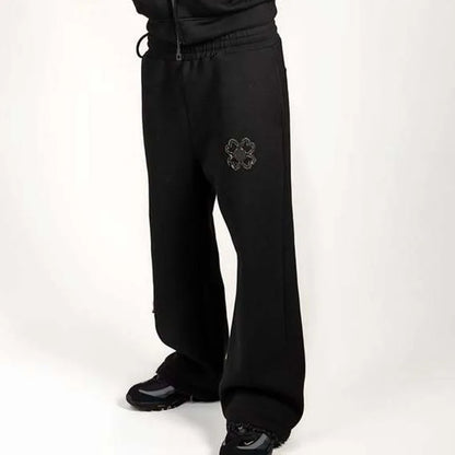 Y2K Clover Tracksuit Set (2 Piece)