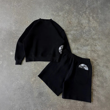 Y2K Oversized Tracksuit Set