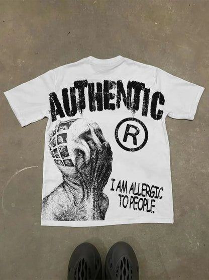 T-shirt Harajuku Graphic – Streetwear Vintage Unisexe