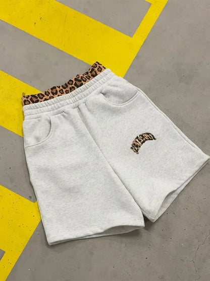 Y2K Leopard Hoodie & Sweatpants Set