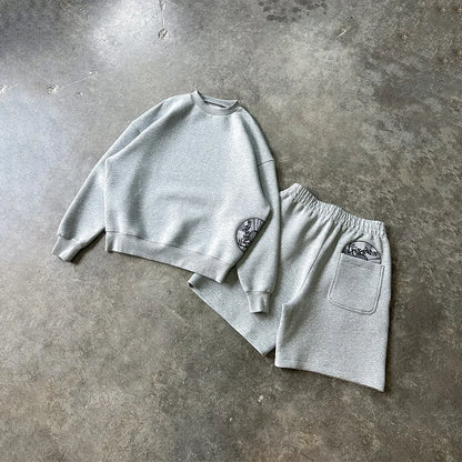 Y2K Oversized Tracksuit Set