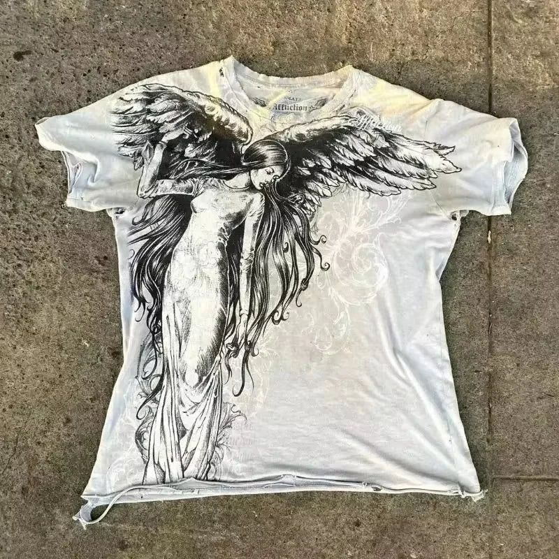 T-shirt Y2K Gothic – Style High Street