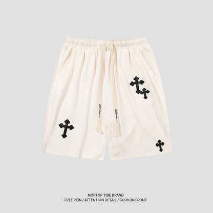 Short Hip-Hop Streetwear – Wide Leg Casual Unisexe