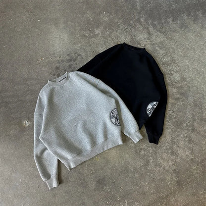 Y2K Oversized Tracksuit Set